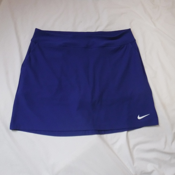 Nike Dresses & Skirts - Nike Golf Skirt Large Blue Dri Fit